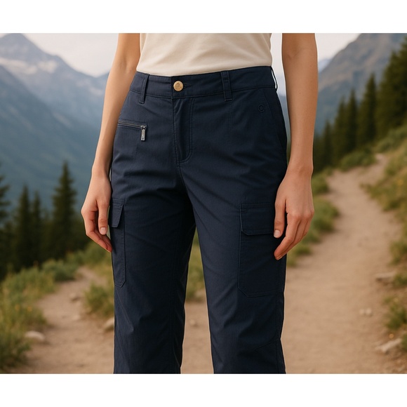 BOGNER CAPRIS HIKING GORPCORE CROPPED OUTDOOR, PERFORMANCE UTILITY LIGHTWEIGHT 4 - Picture 1 of 12